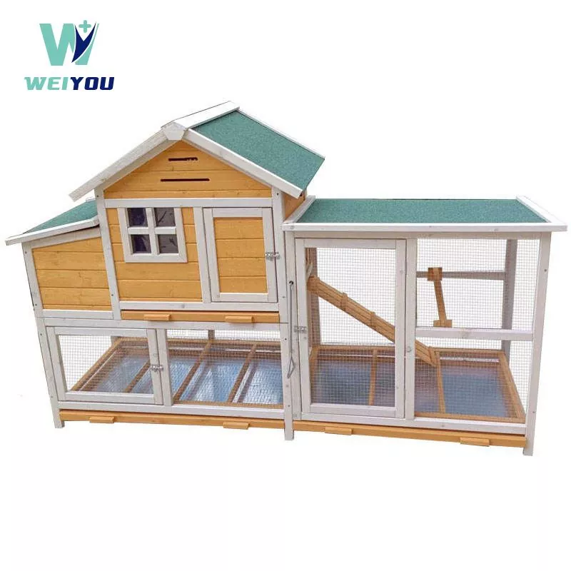 Outdoor waterproof treatment wooden chicken house