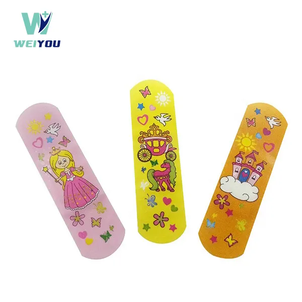 Various Sizes Waterproof Cartoon Wound Plaster